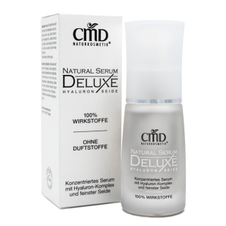 Natural Serum Deluxe mit Hyaluron & Seide 30 ml