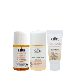 Sandorini Mini Set Körperpflege